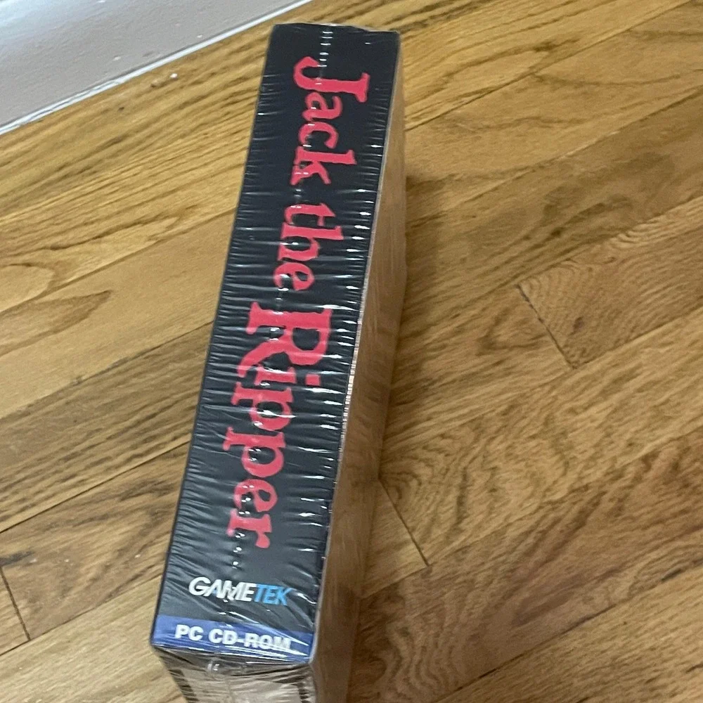Jack the Ripper Solve The Mystery PC CD-ROM GameTek 1995 Big Box Vintage Sealed